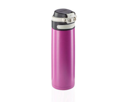 Bidon, termos, kubek termiczny leifhait Kubek termiczny Leifheit Flip 600 ml  purpurowy 03274